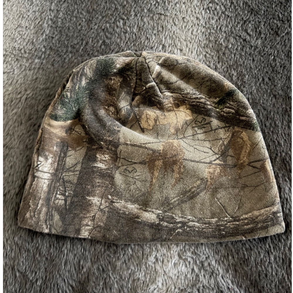 Realtree AP Camo Beanie Hat Mens Woodland Hunting Skull Cap Camouflage